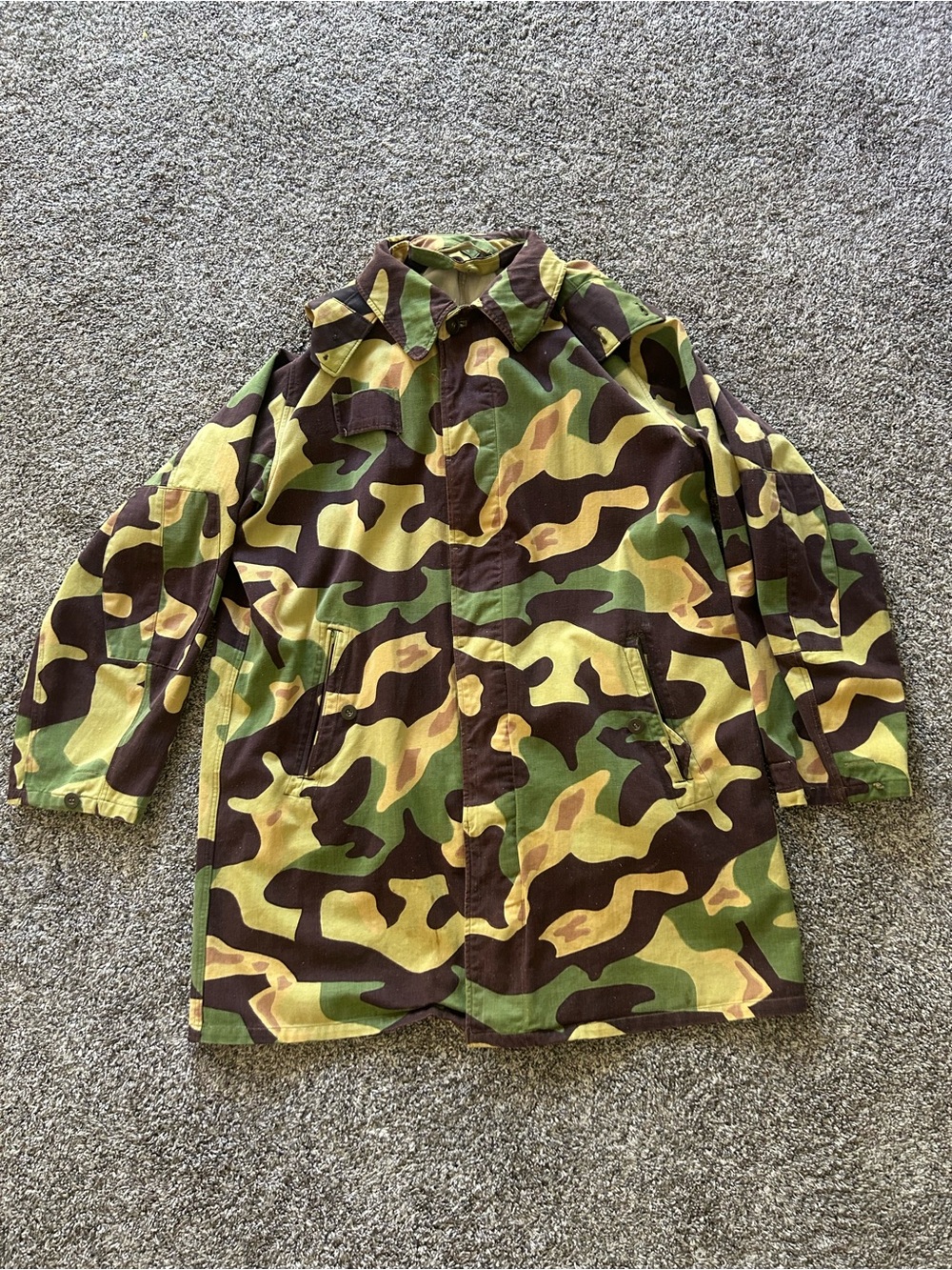 Czechoslovakian VZ60 Salamander Parka w Hood